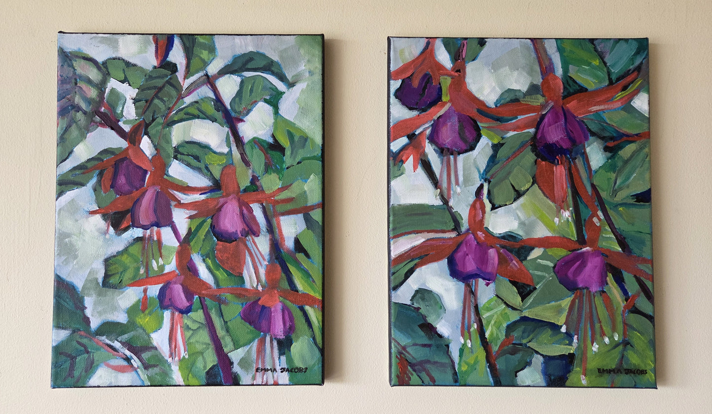 Dancing Fuchsias